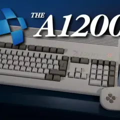 Klawiatura, myszka i joystick do komputera Amiga A1200, idealne do klasycznych gier.