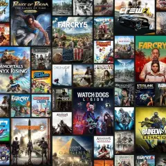 Ubisoft gry: Assassin's Creed Valhalla, Far Cry 6, Watch Dogs Legion i wiele innych tytułów.