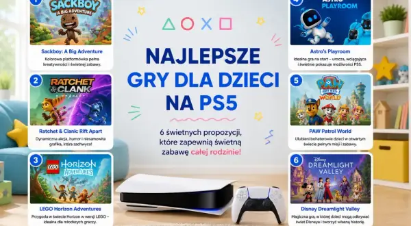 Najlepsze gry dla dzieci na PS5: Sackboy, Ratchet & Clank, Astro's Playroom i inne. Wspaniałe fajne gry na PS5 dla całej rodziny!