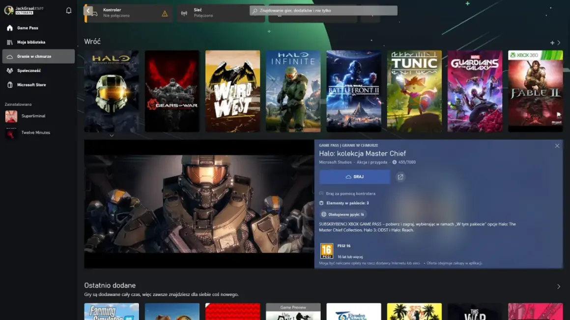 Xbox granie w chmurze: kolekcja Halo: Master Chief czeka na Ciebie. Zagraj w klasyki gatunku akcji i przygody.
