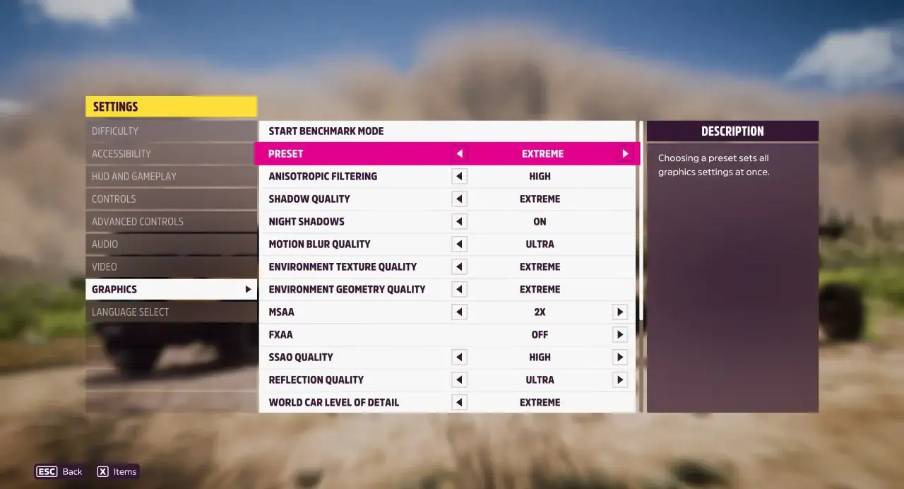 Ustawienia grafiki w Forza Horizon 5. Sprawdź forza horizon 5 wymagania, aby cieszyć się grą na najwyższych detalach.