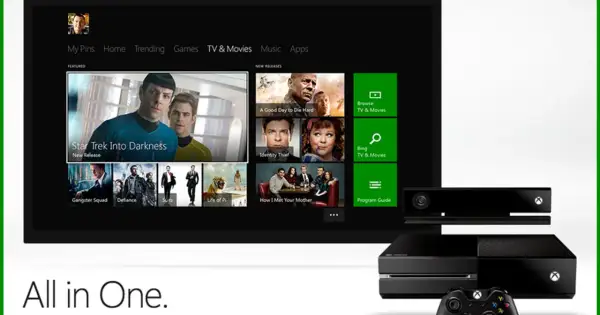 Jak podłączyć Xboxa do telewizora? Zobacz interfejs konsoli z filmami i grami.